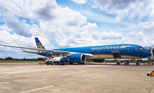 Vietnam Airlines khai thác máy bay thân rộng Airbus A350 trên đường bay Hà Nội – Cần Thơ